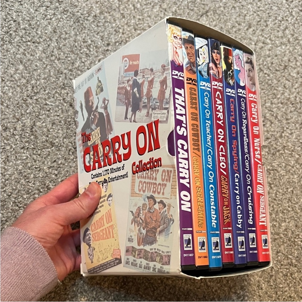 Carry On DVD Collection Box Set / 13 British Comedy Films